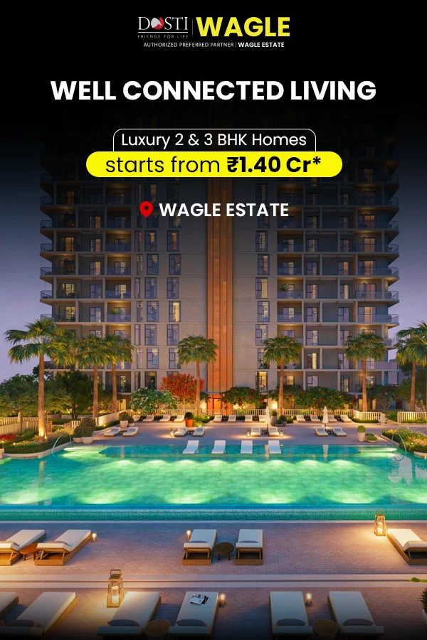 Dosti Wagle Estate Project View 2